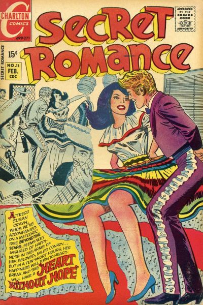 Cover for Secret Romance (Charlton, 1968 series) #11