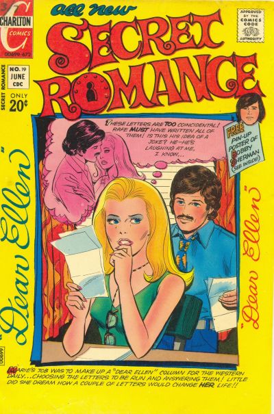 Cover for Secret Romance (Charlton, 1968 series) #19