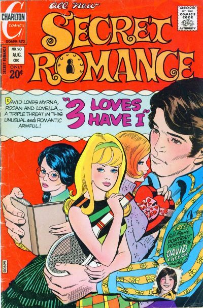Cover for Secret Romance (Charlton, 1968 series) #20