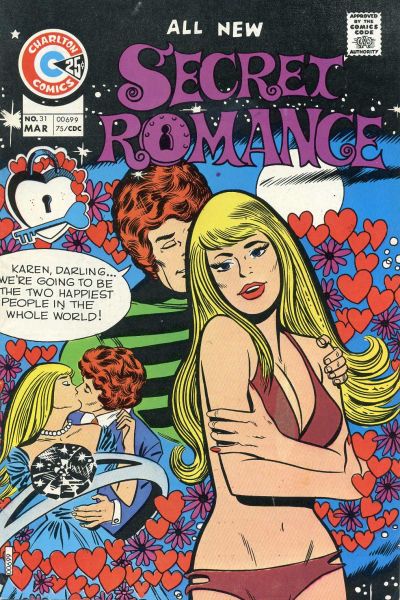 Cover for Secret Romance (Charlton, 1968 series) #31