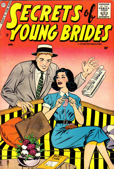 Cover for Secrets of Young Brides (Charlton, 1957 series) #8