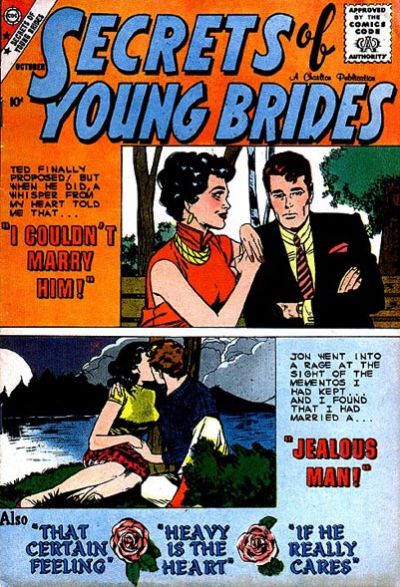 Cover for Secrets of Young Brides (Charlton, 1957 series) #16