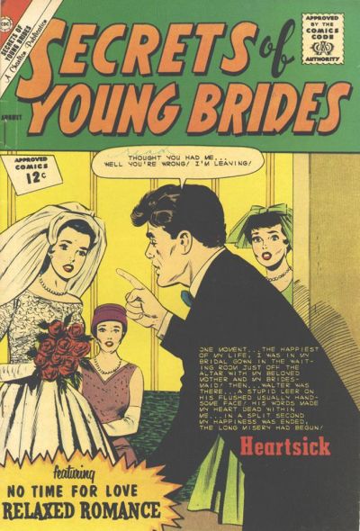Cover for Secrets of Young Brides (Charlton, 1957 series) #32