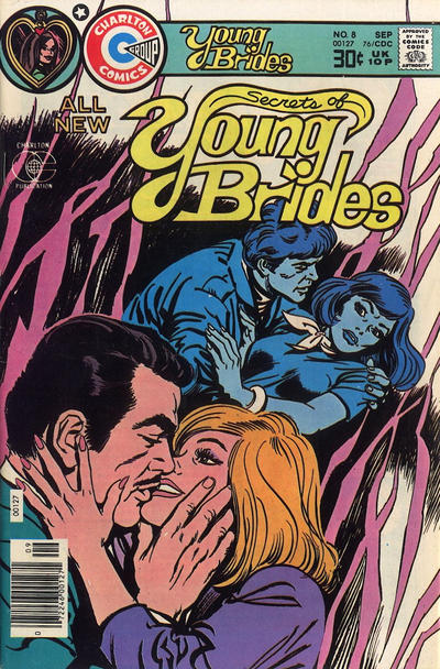 Cover for Secrets of Young Brides (Charlton, 1975 series) #8