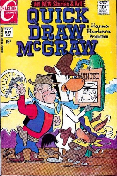Cover for Quick Draw McGraw (Charlton, 1970 series) #4