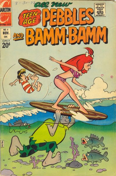 Cover for Pebbles and Bamm-Bamm (Charlton, 1972 series) #8