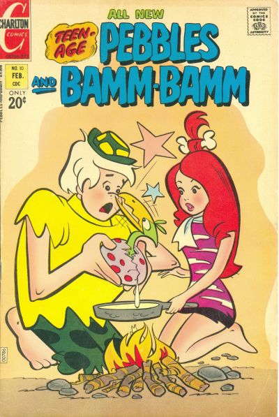 Cover for Pebbles and Bamm-Bamm (Charlton, 1972 series) #10