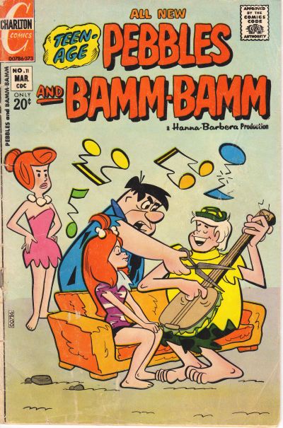 Cover for Pebbles and Bamm-Bamm (Charlton, 1972 series) #11