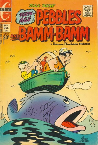 Cover for Pebbles and Bamm-Bamm (Charlton, 1972 series) #16