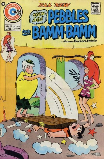 Cover for Pebbles and Bamm-Bamm (Charlton, 1972 series) #23