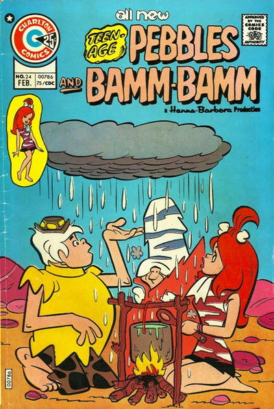 Cover for Pebbles and Bamm-Bamm (Charlton, 1972 series) #24
