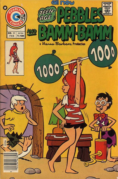 Cover for Pebbles and Bamm-Bamm (Charlton, 1972 series) #31