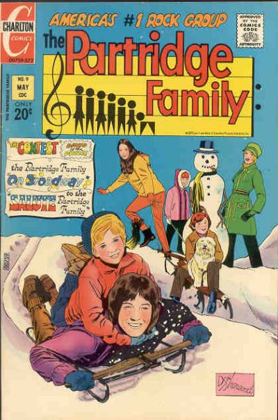 Cover for The Partridge Family (Charlton, 1971 series) #9