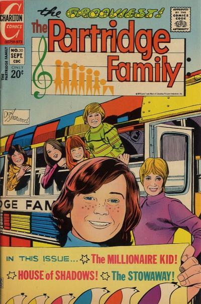 Cover for The Partridge Family (Charlton, 1971 series) #20