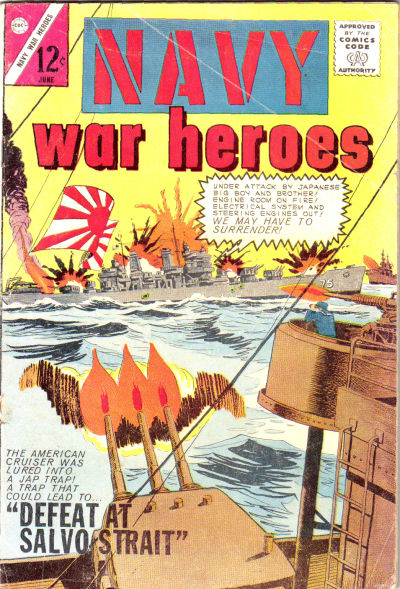 Cover for Navy War Heroes (Charlton, 1964 series) #3