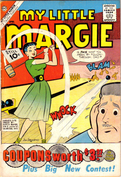 Cover for My Little Margie (Charlton, 1954 series) #35