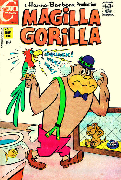 Cover for Magilla Gorilla (Charlton, 1970 series) #1