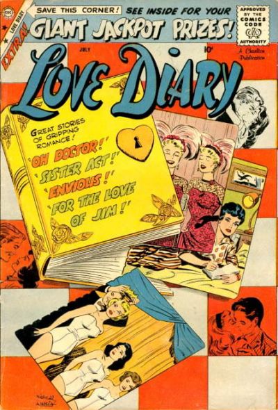 Cover for Love Diary (Charlton, 1958 series) #5