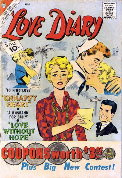 Cover for Love Diary (Charlton, 1958 series) #15