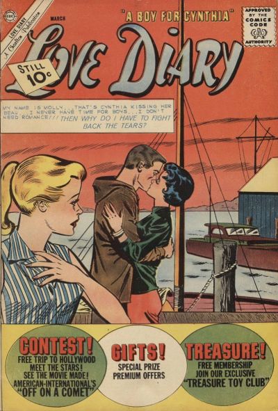 Cover for Love Diary (Charlton, 1958 series) #20