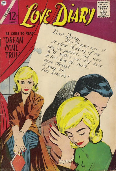 Cover for Love Diary (Charlton, 1958 series) #31