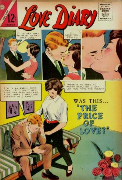 Cover for Love Diary (Charlton, 1958 series) #35