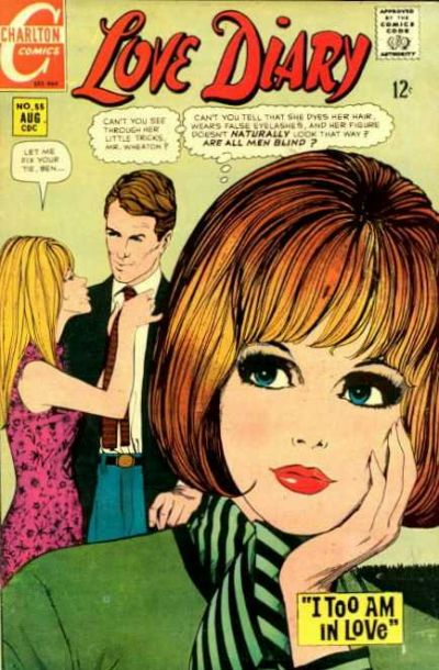 Cover for Love Diary (Charlton, 1958 series) #55