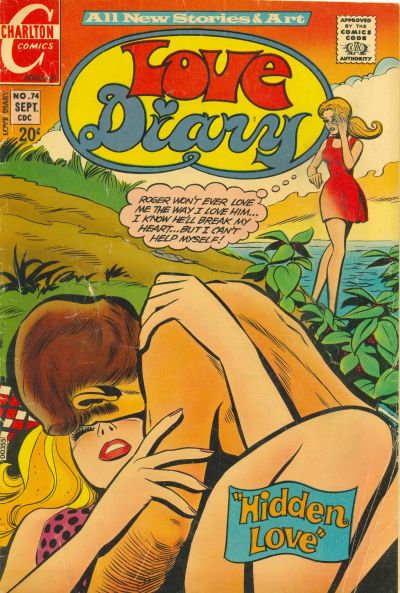 Cover for Love Diary (Charlton, 1958 series) #74