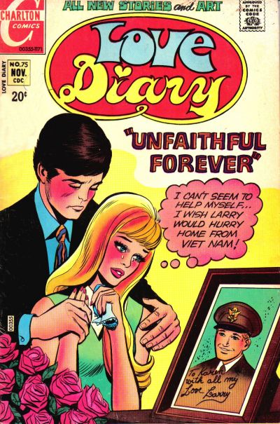 Cover for Love Diary (Charlton, 1958 series) #75