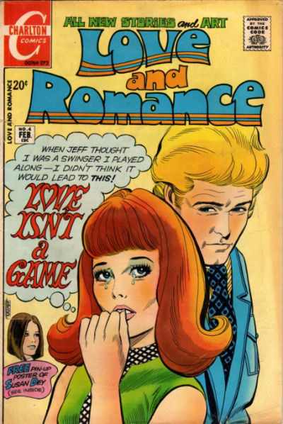 Cover for Love and Romance (Charlton, 1971 series) #4
