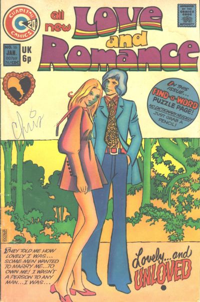 Cover for Love and Romance (Charlton, 1971 series) #16