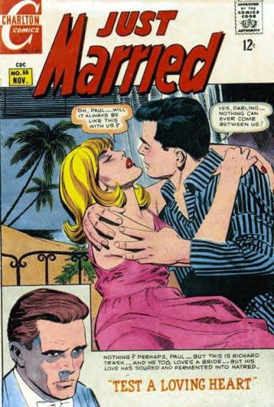 Cover for Just Married (Charlton, 1958 series) #55
