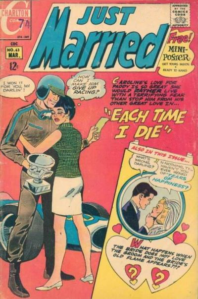 Cover for Just Married (Charlton, 1958 series) #63