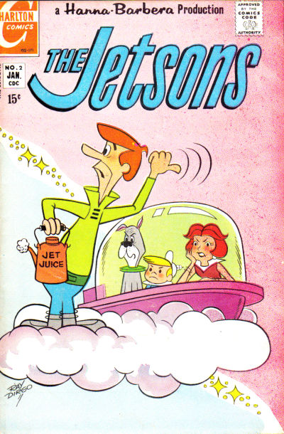 Cover for The Jetsons (Charlton, 1970 series) #2