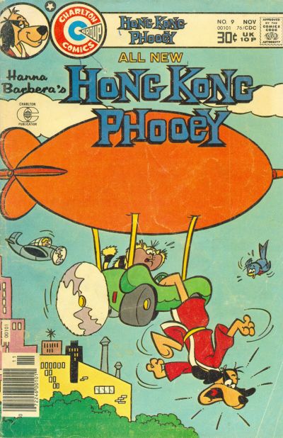 Cover for Hong Kong Phooey (Charlton, 1975 series) #9