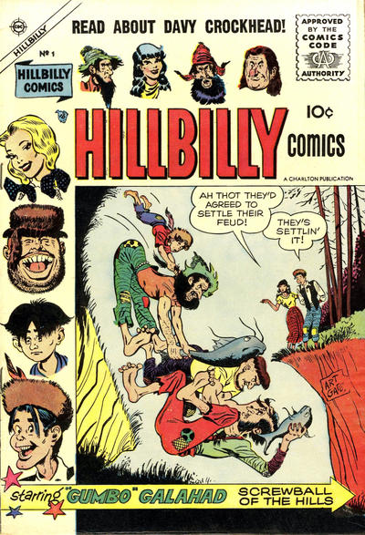 Cover for Hillbilly Comics (Charlton, 1955 series) #1