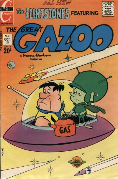 Cover for The Great Gazoo (Charlton, 1973 series) #2