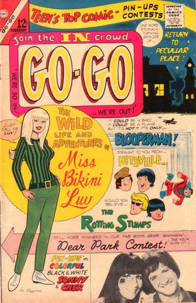 Cover for Go-Go (Charlton, 1966 series) #5