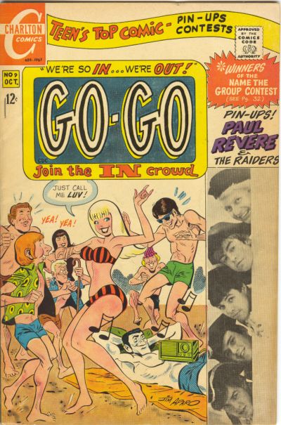 Cover for Go-Go (Charlton, 1966 series) #9