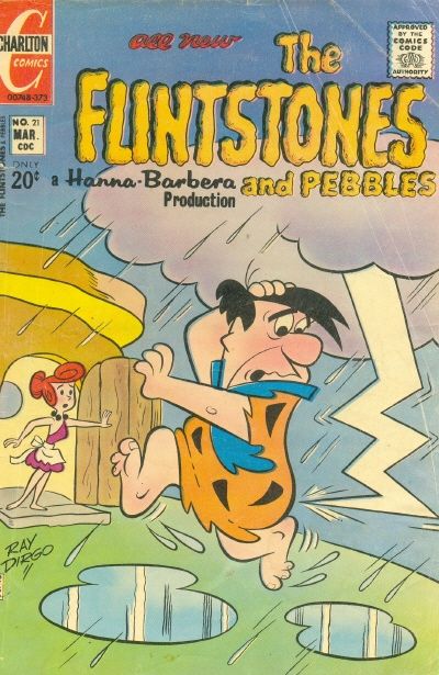 Cover for The Flintstones (Charlton, 1970 series) #21