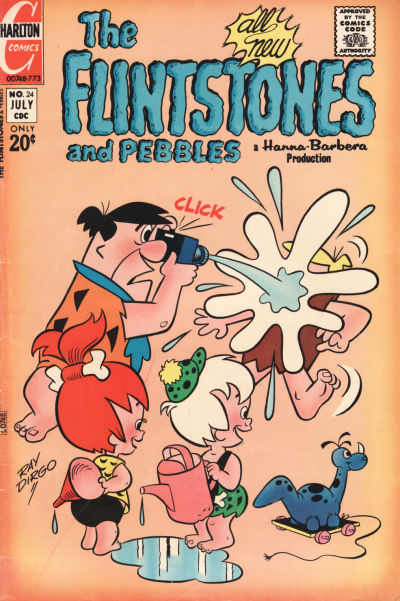Cover for The Flintstones (Charlton, 1970 series) #24