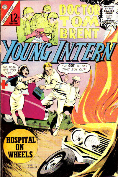 Cover for Doctor Tom Brent, Young Intern (Charlton, 1963 series) #1