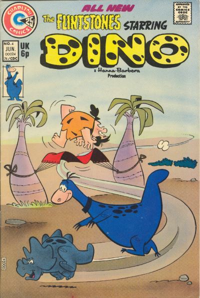 Cover for Dino (Charlton, 1973 series) #4
