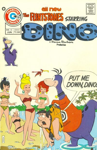 Cover for Dino (Charlton, 1973 series) #10