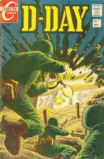 Cover for D-Day (Charlton, 1963 series) #5