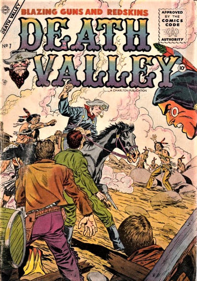 Cover for Death Valley (Charlton, 1955 series) #7