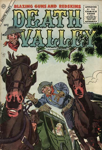 Cover for Death Valley (Charlton, 1955 series) #8