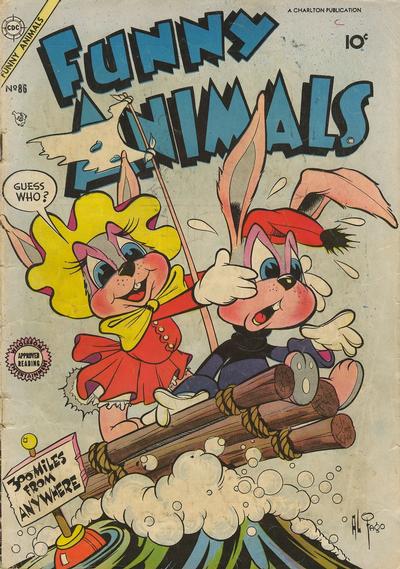 Cover for Funny Animals (Charlton, 1954 series) #86