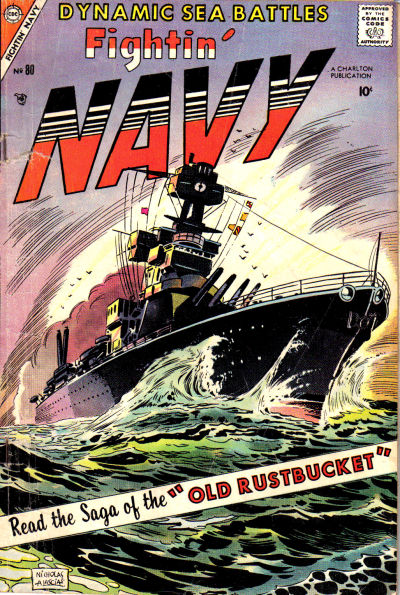 Cover for Fightin' Navy (Charlton, 1956 series) #80