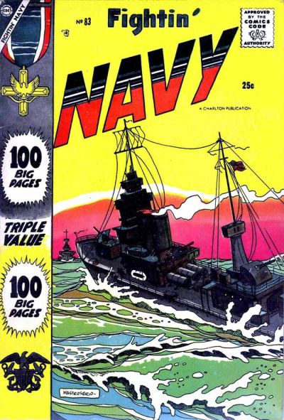 Cover for Fightin' Navy (Charlton, 1956 series) #83